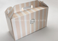Pudełka na prezenty z tektury falistej w handlu detalicznym z rączką Tektura wysyłkowa Przenoszenie druku kolorowego dostawca