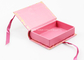 Book Style Markowe pudełka na prezenty Pink Color Dostosuj papierowe unikalne skarpetki dostawca